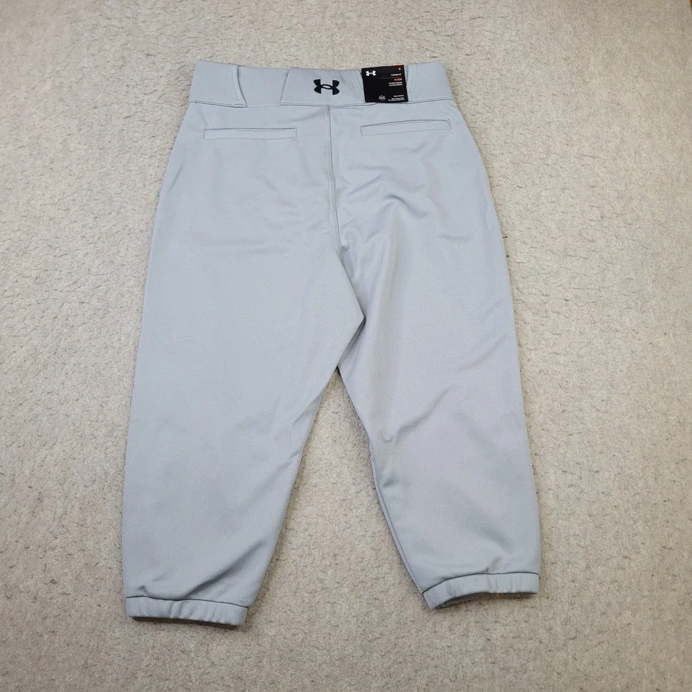 Under Armour Baseball Mens Small Gray Utility Knicker Grip‎ Waist 1375654 NWT